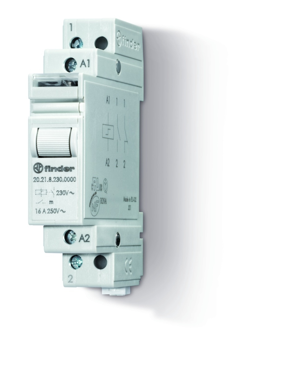 Kiprelæ, 16A, 1 sluttekontakt, 230V AC (6222116815) billigt ‒ WATTOO.DK