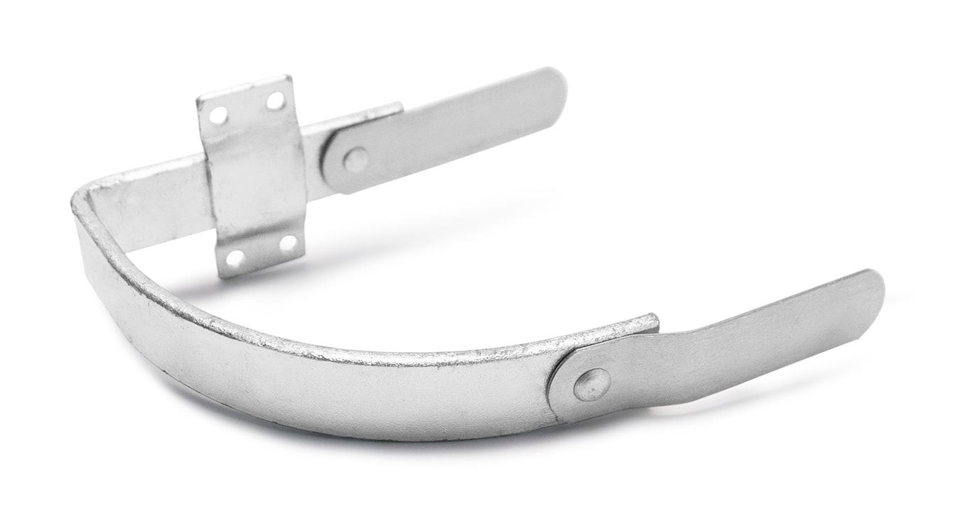 Konsoljern 333 mm, til 1/4 RZ/VM, med zink (277038002) billigt ‒ WATTOO.DK