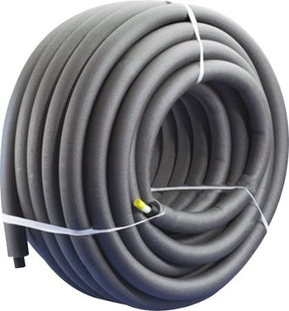 Wavin Pex-One – PEX-rør i tomrør (rør-i-rør) med isolering, Ø22 x 3,0 ...