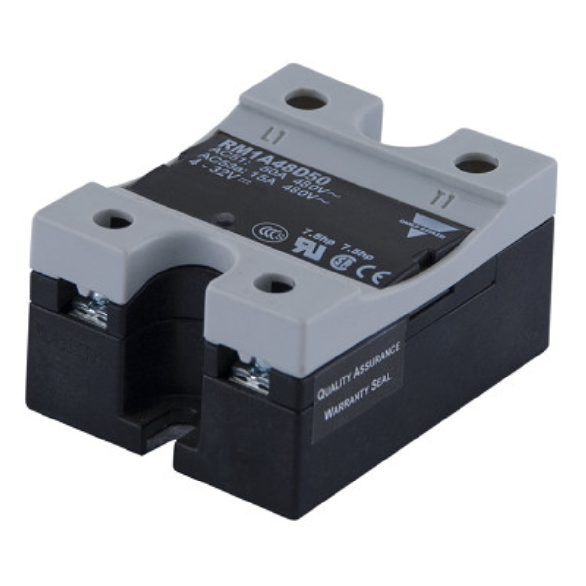 Industri 1-polet AC relæ, med lysdiode og indbygget varistor, udgang ...