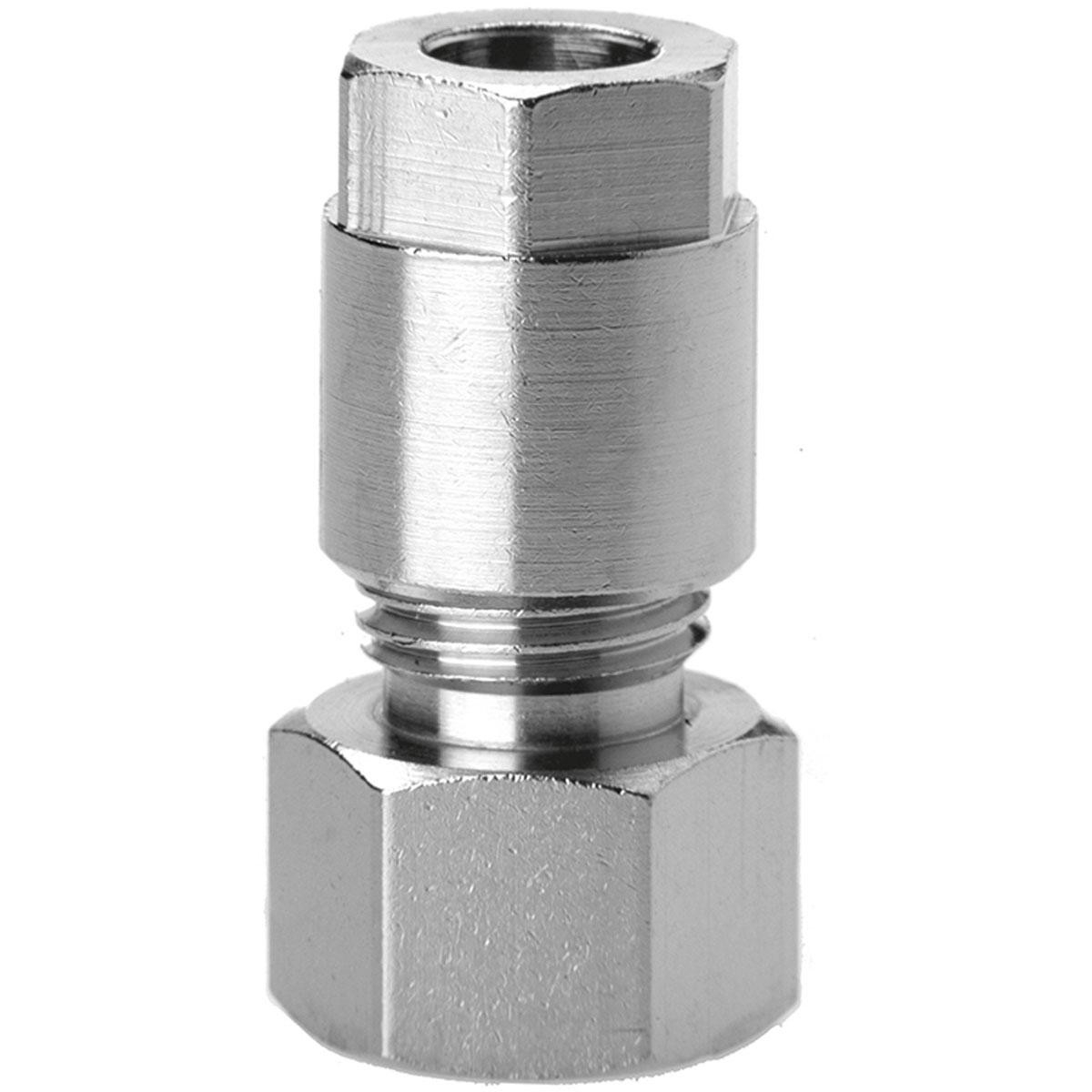 Kompressionsfitting, hunstuds, 6mm rør - 1/4 gevind 1063 6-1/4 ...