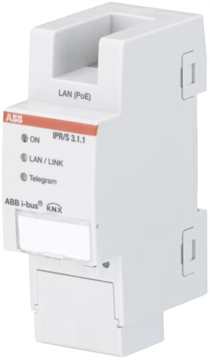 ABB KNX IP Router, MDRC, IPR/S3.1.1, med 5 tunneling server ‒ WATTOO.DK