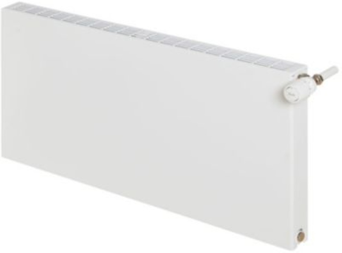 P4 plan radiator , type 22, 500 mm x 1200 mm, hvid, 2 plade, 2 ...