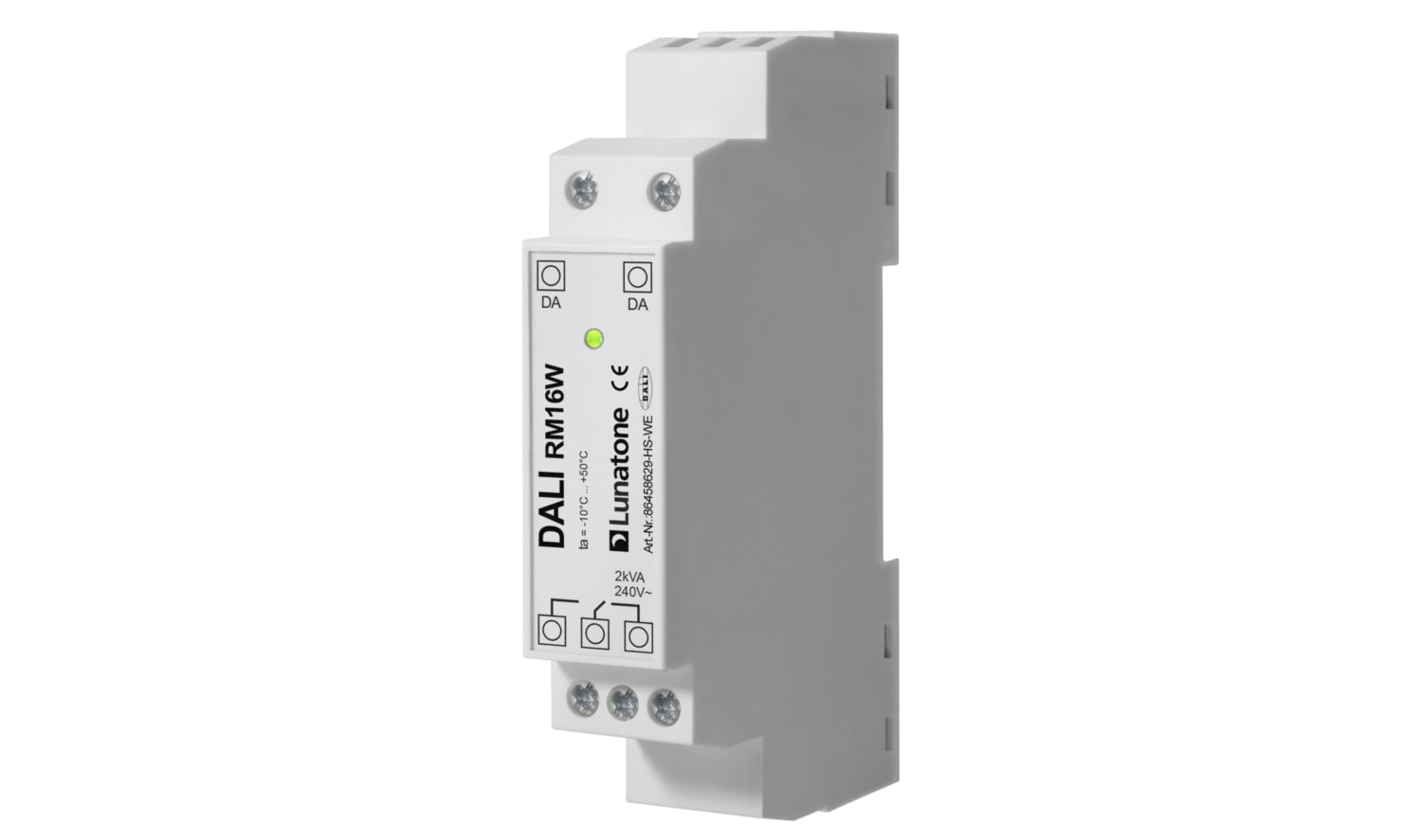Dali relæ med 230V/16A skiftekontakt til on/off styring - Lunatone ...