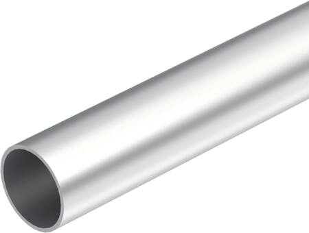 3 meter aluminiumsrør, 50 mm til aluminiumsrør til el-installationer ...