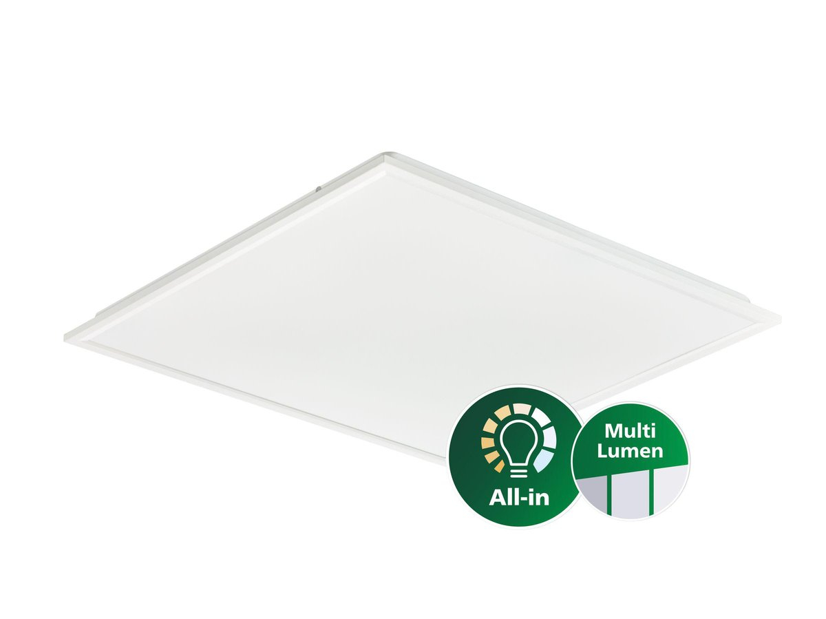CoreLine Panel RC132V, 3100-3600-4300lm/940 DALI, 60x60 UGR