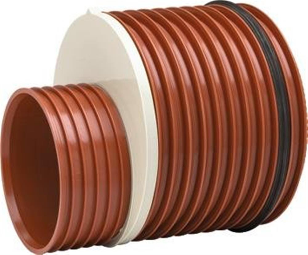 Uponor reduktion Double/Rib2, 450 x 315 mm, PP, m/gi-ring ‒ WATTOO.DK
