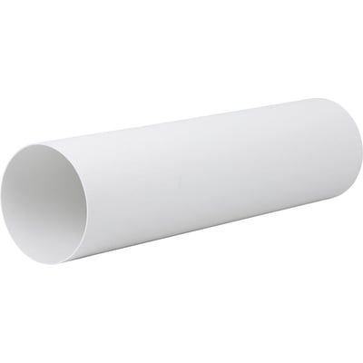 Nærbillede af et Fresh murrør, der viser den glatte overflade af PVC-materialet.