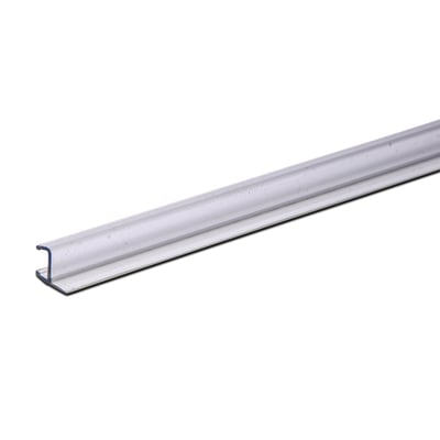 Svedbergs Skoga tætningsliste til dør i 10 x 2000 x 40 mm, vist på skrå med den profilerede ende synlig.