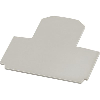 Weidmüller endeplade til WDK serie, beige, til 2,5-4mm² kabler og WDK 2.5N/4N monta­ge.