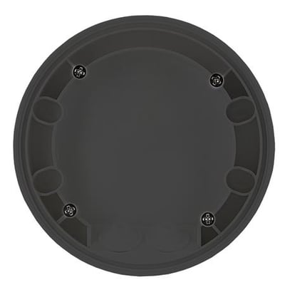 B.E.G. P sokkel/underlag i antracit, IP54, til overflademontering af PD2N og PD4N enheder.