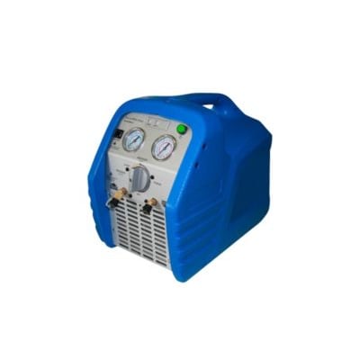 Tecnosystemi RHTS 1 HP digital måleenheds-kit med 4" farve-touchscreen LCD og Bluetooth på hvid baggrund.