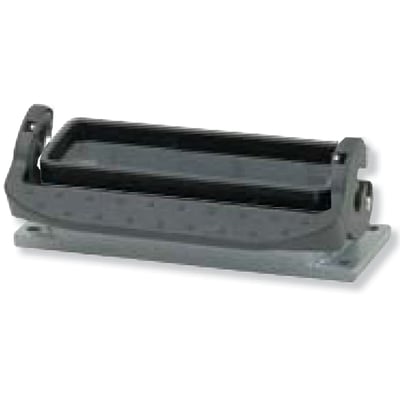 Procon multistik chassishus B10, 28mm højde med langsgående låsebøjle i pulverlakeret aluminium.