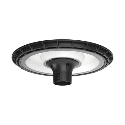 V-TAC 120W LED havelampe med 4000K lysfarve og 9800lm lysstyrke i grå og hvid design med monteringsrør.