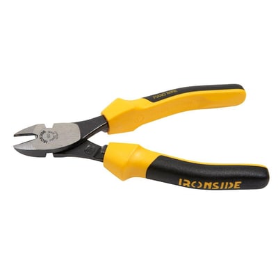 Ironside kraftsidebidetang på 160 mm med gule og sorte 2-komponentgreb og hærdede skær.