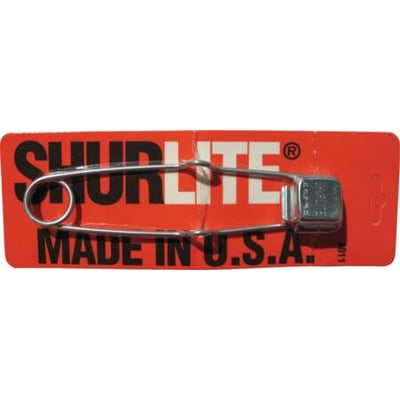 Gastænder med skål, rulle og udskiftelige sten fra Shur-Lite, fremstillet i USA.