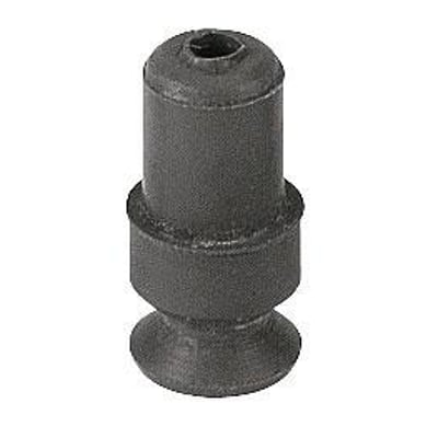 Festo vakuumsuger ESS-4-SF med 4 mm sugekopdiameter og 0,008 cm3 volumen, vist på hvid baggrund.