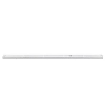Opple LED-lyslinjemodul L15-35W-4000-120-DALI i hvid, aflang udformning, set forfra.