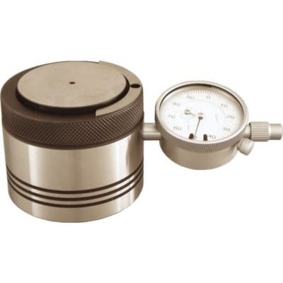 Diesella Toolsetter med en Ø45 mm tasteflade og et præcisionsdisplay, viser indstilling af 50 mm med +/- 0,01 mm nøjagtighed.