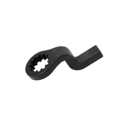 Sort standardmodhold fra FLAIR til brug med HTC-550, fremstillet af metal med indvendigt tandet greb og et lige håndtag.