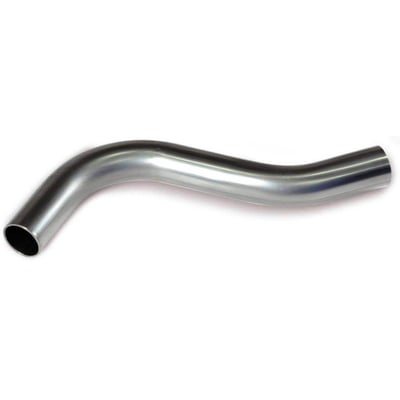 Unico overbøjning i rustfrit stål med to nippelender til 22mm rør, ideel til krydsende installationer.