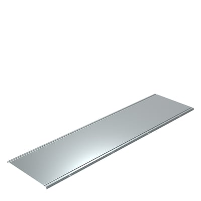 Legrand CP 500 ZM gitterbakkelåg i stål med zinkmagnesiumbelægning, 500mm bredt og 2 meter langt.