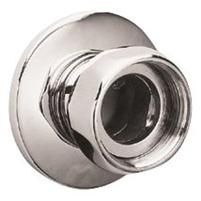 Grohe tilgangsforskruning i krom med en blank finish, viser gevind og møtrikdetaljer.