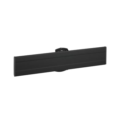 Vogels PFB 3407 Interface Bar, 715 mm lang og sort, vist i en 3/4 vinkel på en hvid baggrund.