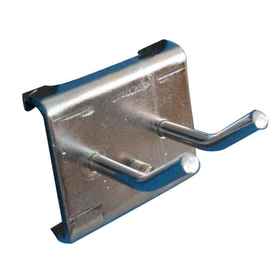 Maskinfabrikken Universal dobbelt værktøjskrog i metal, 30mm lang med 35 graders vinkel og Ø4mm kroge.