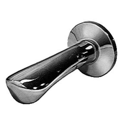 Grohe 3/4" karudløb med stråleregulator og skyderosette, udført i skinnende krom med 140 mm fremspring.
