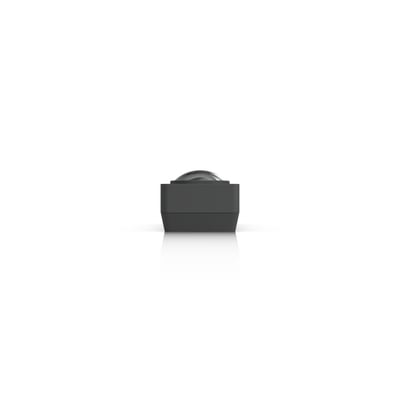 Ubiquiti UniFi Protect G6 Pro Entry dørterminal set fra enden med en rund kameralinse, der stikker frem.