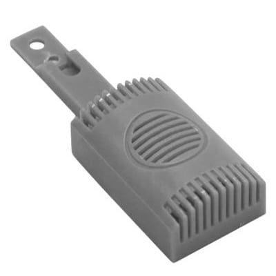 Sawux HVAC-AQS enhed i grå plast med ventilationsriste og monteringsbeslag, optimeret til indeklima.