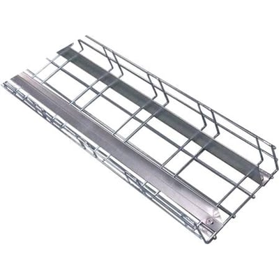 Lauritz Knudsen gitterbakke 70Hx500mm, 300/100/100 FZS, fremstillet i metal med C1;C2 korrosionsklasse.