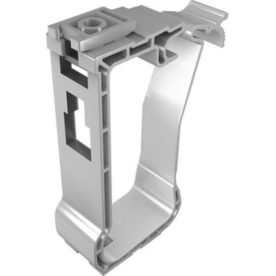 Pipelife kabelholder i grå plast, designet til 3 x 1,5 mm² kabler, halogenfri og med montage fleksibilitet.