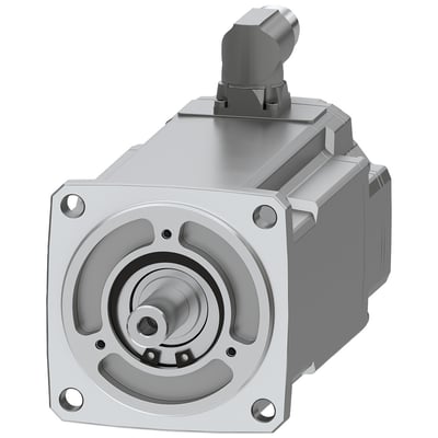 Siemens SIMOTICS S-1FK2 HD servomotor med 20mm cylindrisk aksel, IP64 og M0 på 3,2 Nm.