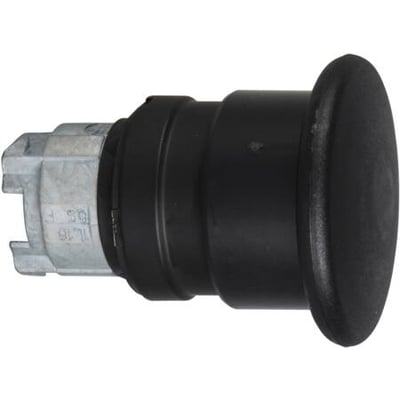 Schneider Electric Harmony paddetryk, sort, Ø40 mm med IP66-klassificering og beskyttet LED teknologi.