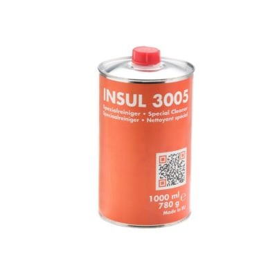 NMC Cleaner 3005 specialrens i en orange metaldåse med rødt låg, indeholdende 1000 ml og 780 g.