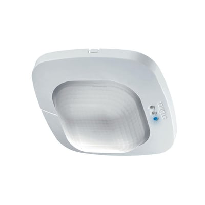 Siemens QAA64 rumføler til temperaturmåling med LG-Ni1000 sensor, hvid plast, designet til indendørs brug.