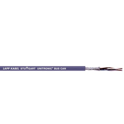 Lapp Unitronic BUS CAN kabel 1X2X0,34 vist på hvid baggrund med tydelig markering af mærke og type.