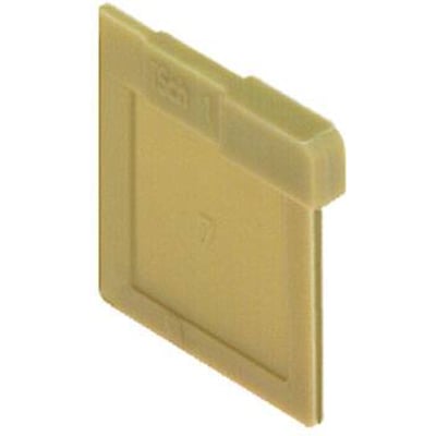 Weidmüller Skilleskive TSCH1 PA i beige plast, en afstandsplade til fastmonterede lasker.