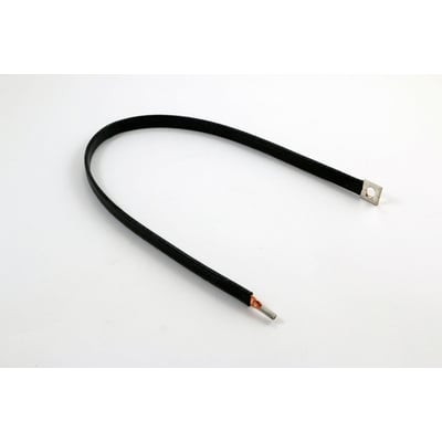 Cubic Mini-flex FB10672 mellemstykke med sort isolering og metalterminaler, placeret på hvid baggrund.