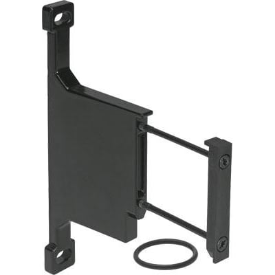 Monteringsvinkel MS6-WPB-EX fra Festo i sort metal, eksplosionssikker med korrosionsbestandighed CRC=2.