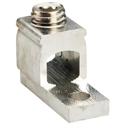 Katko AL/CU klemme til 25-95mm² ledere, med en strømstyrke på 200/245A, fremstillet af aluminium og har en synlig bolt.