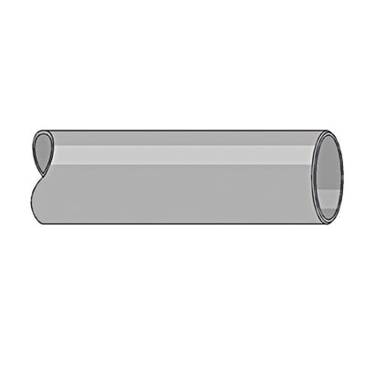 Nicoll Friaphon lyddæmpende afløbsrør i grå plast, Ø160 mm x 3000 mm, uden muffe, set fra siden.