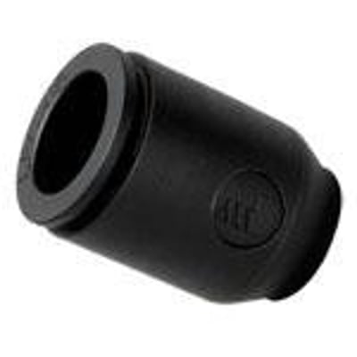 Parker slutprop 3151 til Ø8 slangeende, fremstillet af sort teknisk polymer med Parker-logo. Bruges til at lukke slanger.