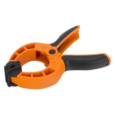 Bahco Limklemme 420SC-25, 25 mm, set fra siden med fokus på de bevægelige tryksko.