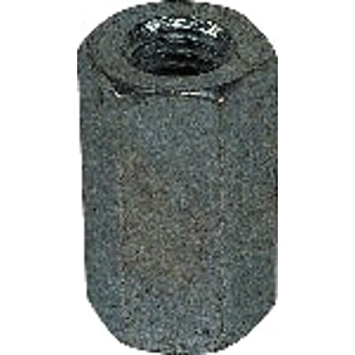 Legrand gevindmuffe M8 x 24 mm i mørk metal med synlig udvendig gevind på toppen.