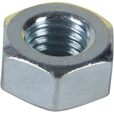 Essve M12 sekskantmøtrik med elgalvaniseret overflade, fremstillet i stål efter ISO 4032 standarden.