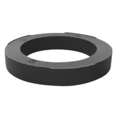 VOTEC topring med fals, 425x50mm, fremstillet af genbrugsplast og godkendt til belastningsklasse D400.