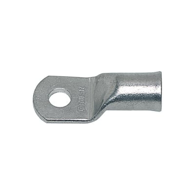 Klauke kobber kabelsko til 240 mm² lederklasse 5+6 med Ø14 mm stud og inspektionshul.